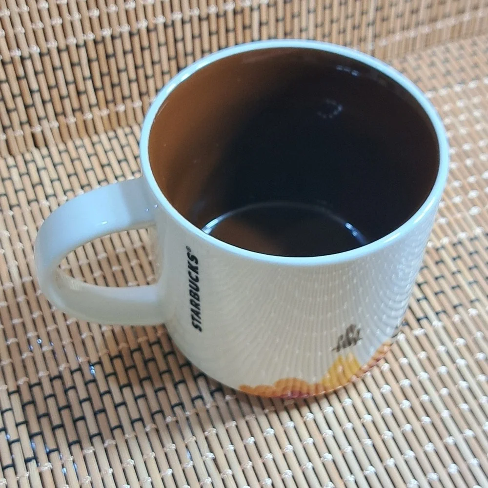 Starbucks Houston City Coffee/Tea Cup Ivory‎ Mug 14 oz You Are Here Collection